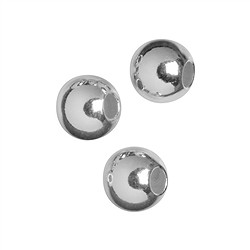 1918602401 Laminating ball 4mm, silver rhodiniert (52 pcs./ PU) | Marco Schreier