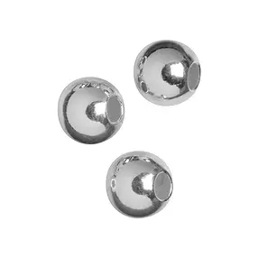 Laminating ball 4mm, silver rhodiniert (52 pcs./ PU) | Marco Schreier