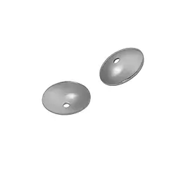 1918606301 Demi-coque Classic 3mm, argent rhodié (92 pcs/UC) | Marco Schreier