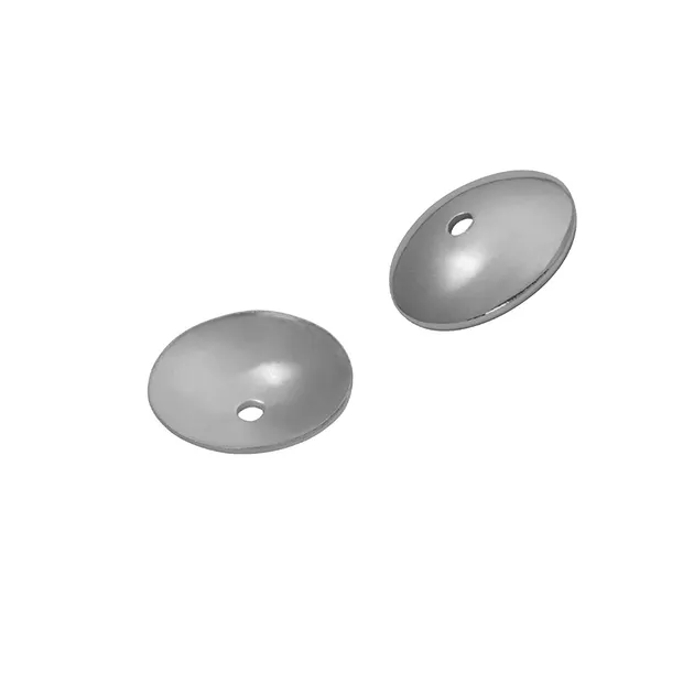 Halbschale Classic 5mm, Silber rhodiniert (60 St./VE) | Marco Schreier