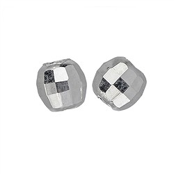 1918617061 Kugel 06,0mm, Silber rhodiniert, facettiert (10 St./VE) | Marco Schreier