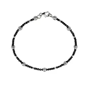 Bola 04mm, plata rodinada, facetada, diamantada (36 unid./VE) | Marco Schreier