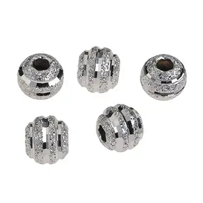 Bola 04mm, plata rodinada, facetada, diamantada (36 unid./VE) | Marco Schreier