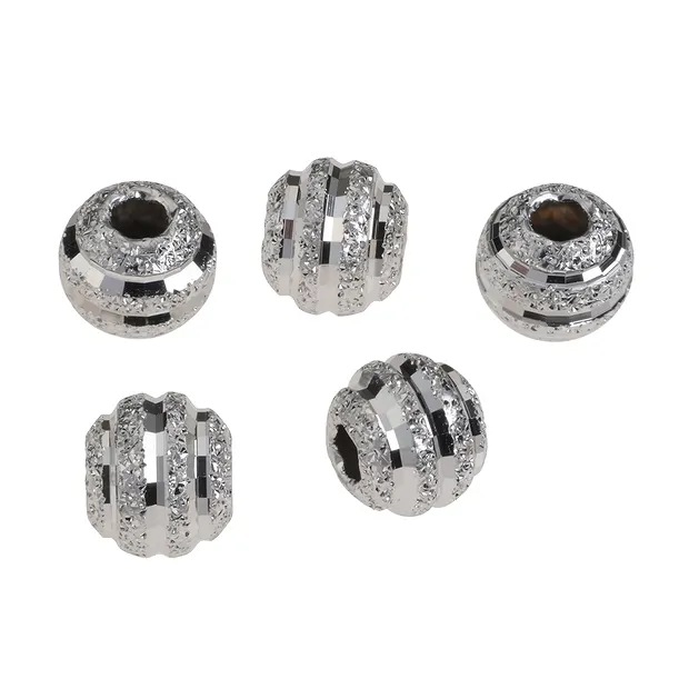Boule 04mm, argent rhodié, facetté, diamanté (36 pcs/UC) | Marco Schreier