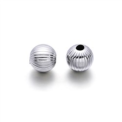 1918617131 Bola 06mm, plateada rodinada, estriada (8 uds./VE) | Marco Schreier