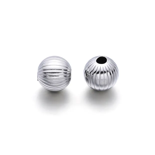 Sfera 06 mm, argento rodiato, scanalata (8 pz./ UC) | Marco Schreier