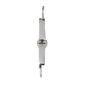 Scharnierclip für 40mm Donut, Silber rhodiniert, Citrin | Marco Schreier
