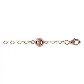 Magnetic clasp with Lobster Clasp and chain, rose gold-plated (1 pc/PU) | Marco Schreier