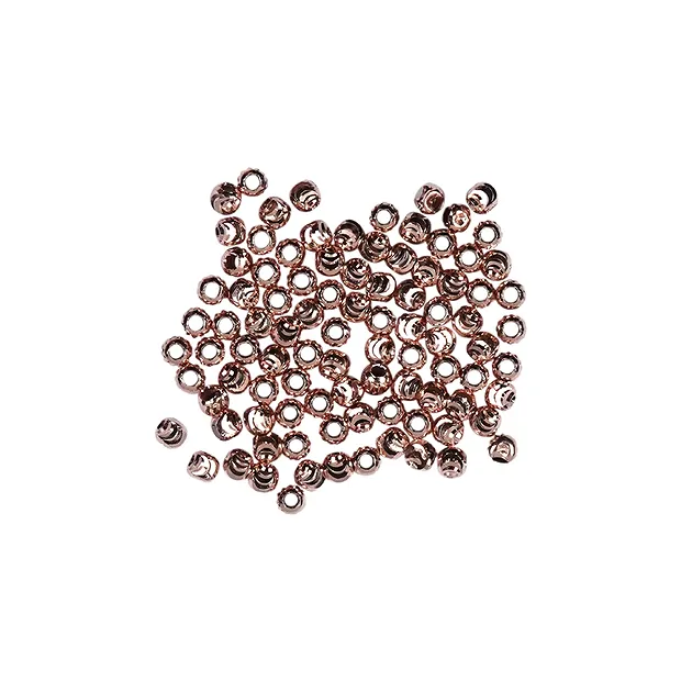 Sfera 02,0 mm, argento placcato oro rosa, taglio laser (100 pz./ UC) | Marco Schreier