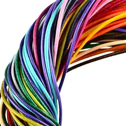 1931011400 Colorful mix leather straps goat, 1m (100 pcs./ PU) | Marco Schreier