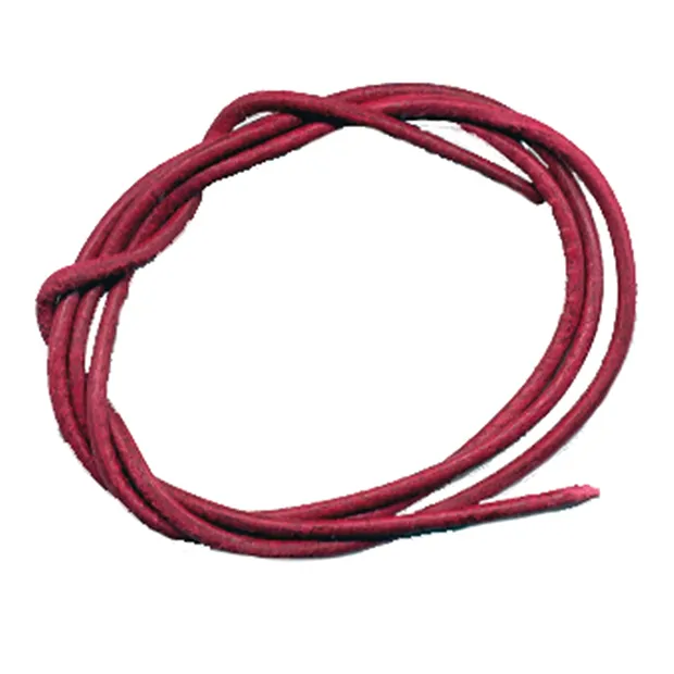 Leather straps goat red (wine red), 1m (10 pcs./ PU) | Marco Schreier