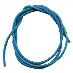 1931011408 Rubans de cuir ch&#xE8;vre bleu (bleu clair), 1m (10 pcs/UC) | Marco Schreier