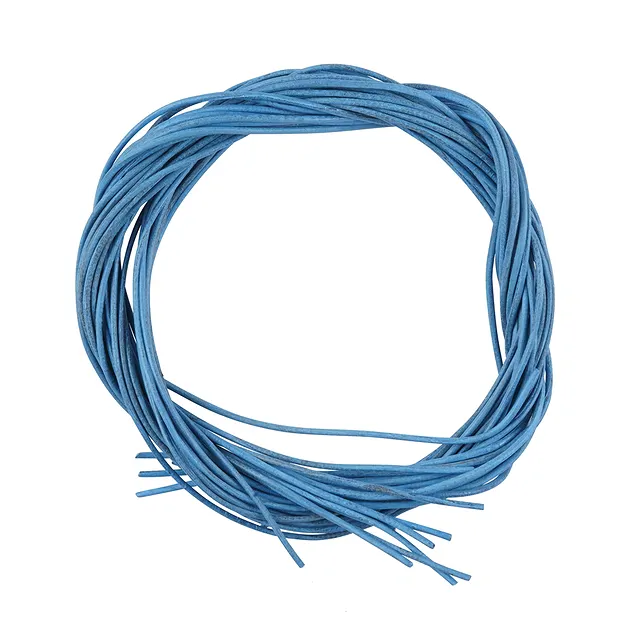 Cinghie di cuoio blu capra (azzurro), 1 m (10 pz./confezione) | Marco Schreier