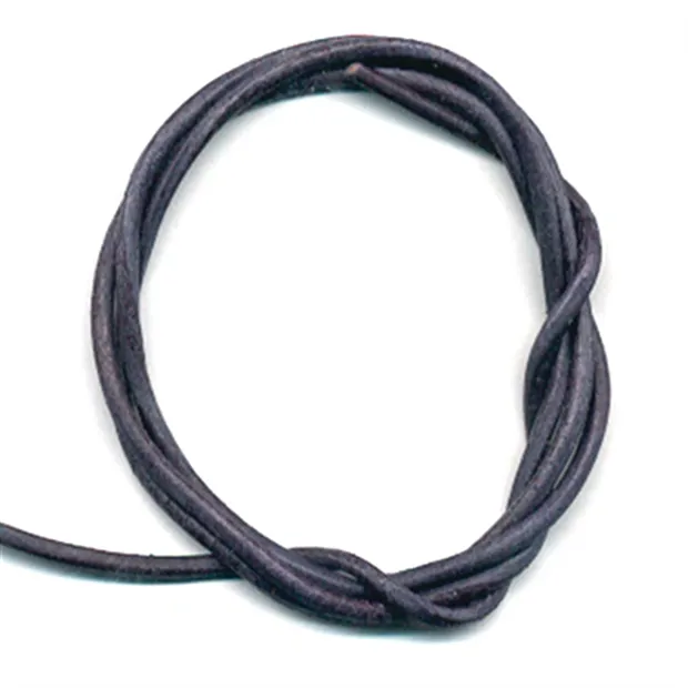 Rubans de cuir chèvre bleu (bleu marine), 1m (10 pcs/UC) | Marco Schreier