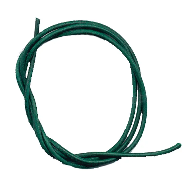 Cinghie di cuoio verde capra, 1m (10 pz./ UC) | Marco Schreier