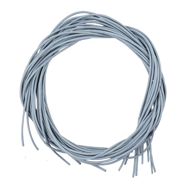 Cinghie di cuoio grigio capra, 1m (10 pz./ UC) | Marco Schreier