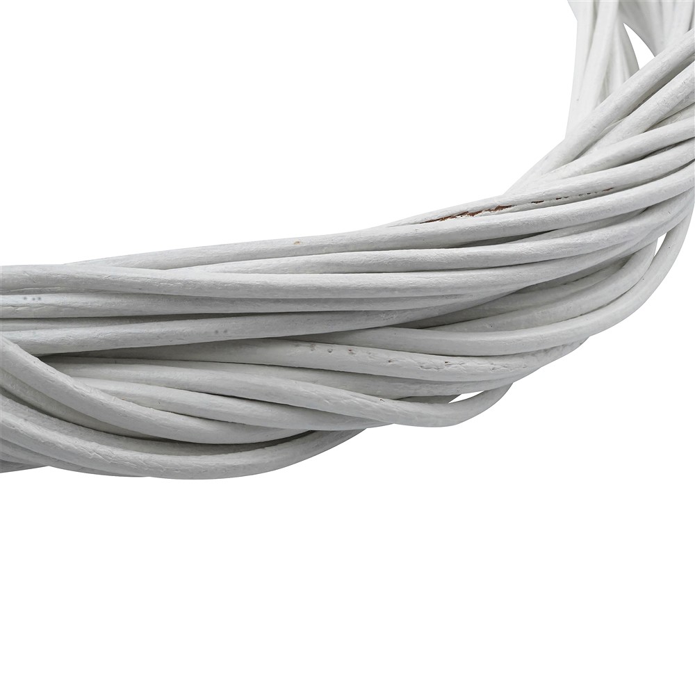 Cinghie di cuoio bianco capra, 1m (10 pz./ UC) | Marco Schreier