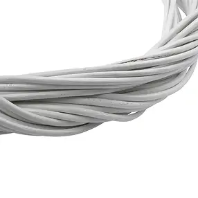 Leather straps goat white, 1m (10 pcs./ PU) | wholesaler gems & healing stones