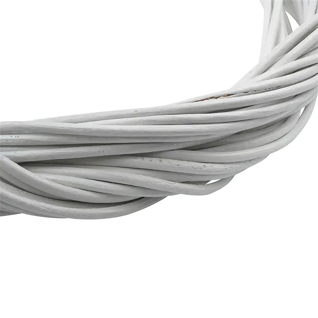 Cinghie di cuoio bianco capra, 1m (10 pz./ UC) | Marco Schreier