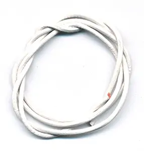 Leather straps goat white, 1m (10 pcs./ PU) | wholesaler gems & healing stones