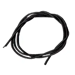 1931012019 Lederbänder Rind schwarz, 1m (100 St./VE) | GH Edelsteine, Heilsteine & Schmuck