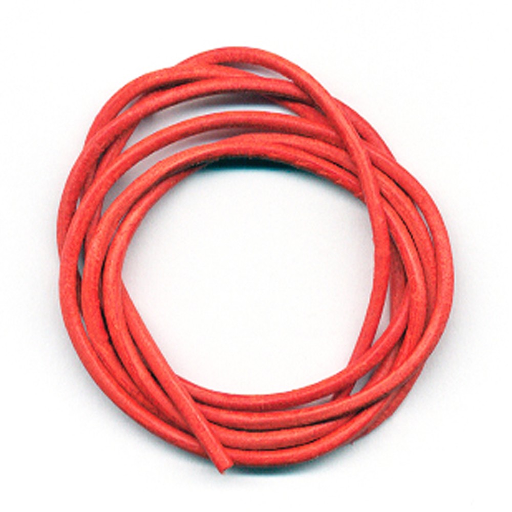 Lederbänder Ziege orange, 1m (100 St./VE) | GH Edelsteine, Heilsteine & Schmuck