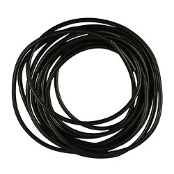1932250519 Lederband Rind, schwarz, 5,0mm, 5m | Gro&#xDF;handel Edelsteine, Heilsteine &amp; Schmuck