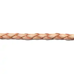 1935022601 Correa de cuero trenzado, natural, vacuno, 2,5 mm x 2 m  | Marco Schreier
