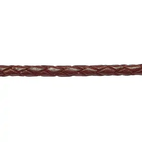 Cordon en cuir tressé, brun, boeuf, 5mm x 2m | Marco Schreier
