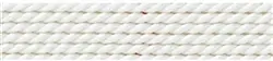 1941200401 Filo di seta bianco perlato, 0,60 mm/2 m | grossista gemme e pietre curative