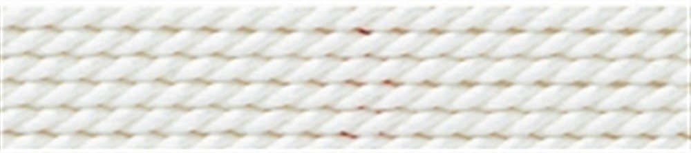 Filo di seta bianco perlato, 0,60 mm/2 m | grossista gemme e pietre curative
