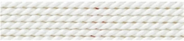 Filo di seta bianco perlato, 0,60 mm/2 m | grossista gemme e pietre curative
