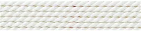 Pearl thread silk white, 0.70mm/2m | wholesaler gems, healing stones & jewelry