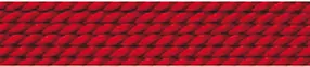 Beaded filament silk red, 0.80mm/2m | wholesaler gems, healing stones & jewelry