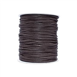 1942020040 Cordons en coton brun, 1,0mm/100m | Marco Schreier