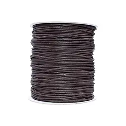 1942020040 Cordons en coton brun, 1,0mm/100m | Marco Schreier