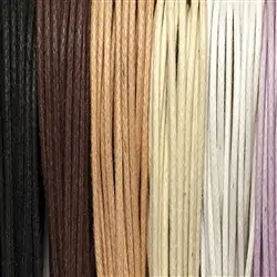 1942032027 Cordones de algodón encerado, mezcla "Inspiration", 2,0 mm (6 colores, 5 m c/u) | Marco Schreier