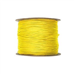 1943006007 Nylon tape on spool, yellow (0.6mm / 120m) | wholesaler gems & healing stones