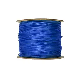 1943006010 Nylon tape on spool, dark blue (0.6mm / 120m) | wholesaler gems & healing stones