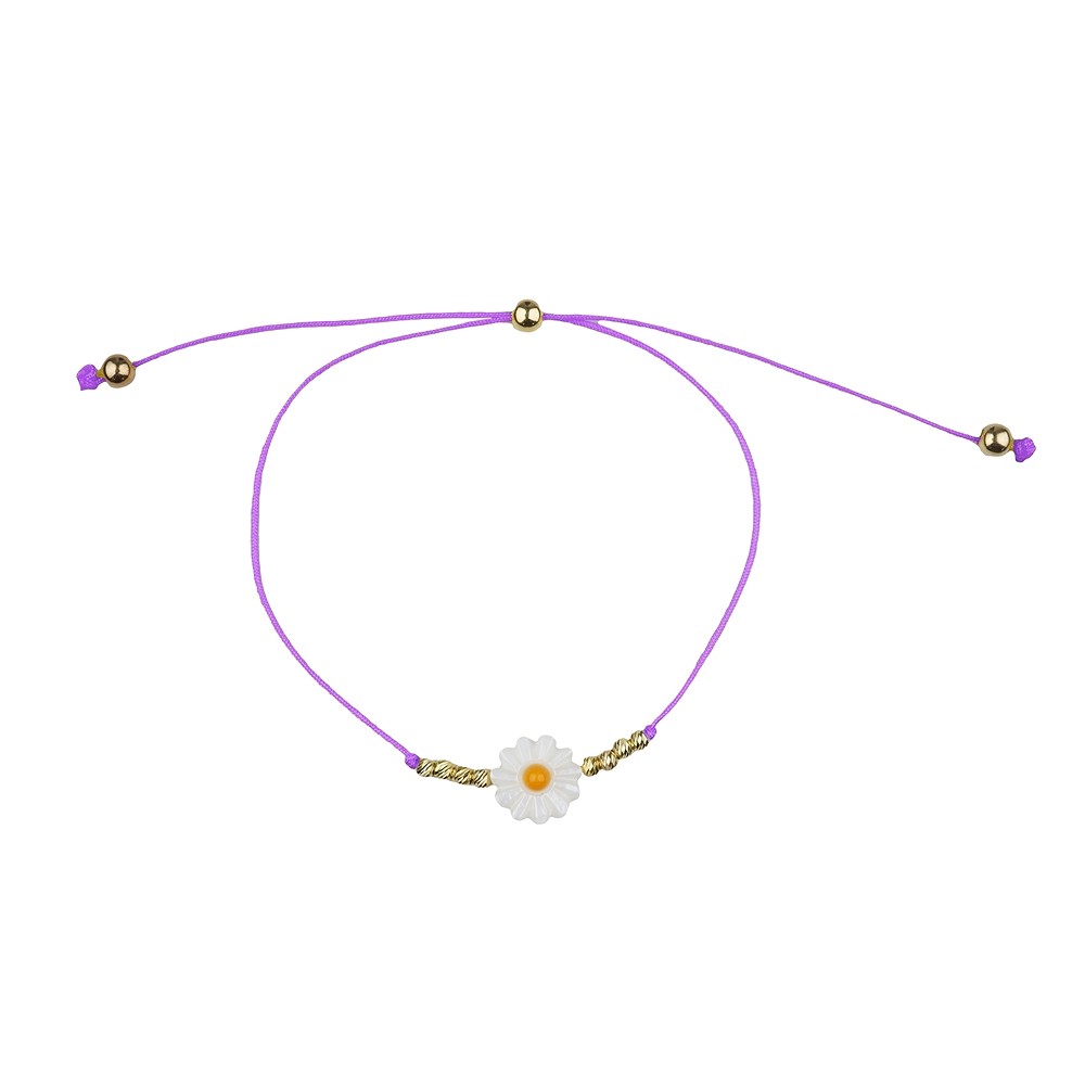 Nylon tape on spool, purple (0.6mm / 120m) | wholesaler gems & healing stones