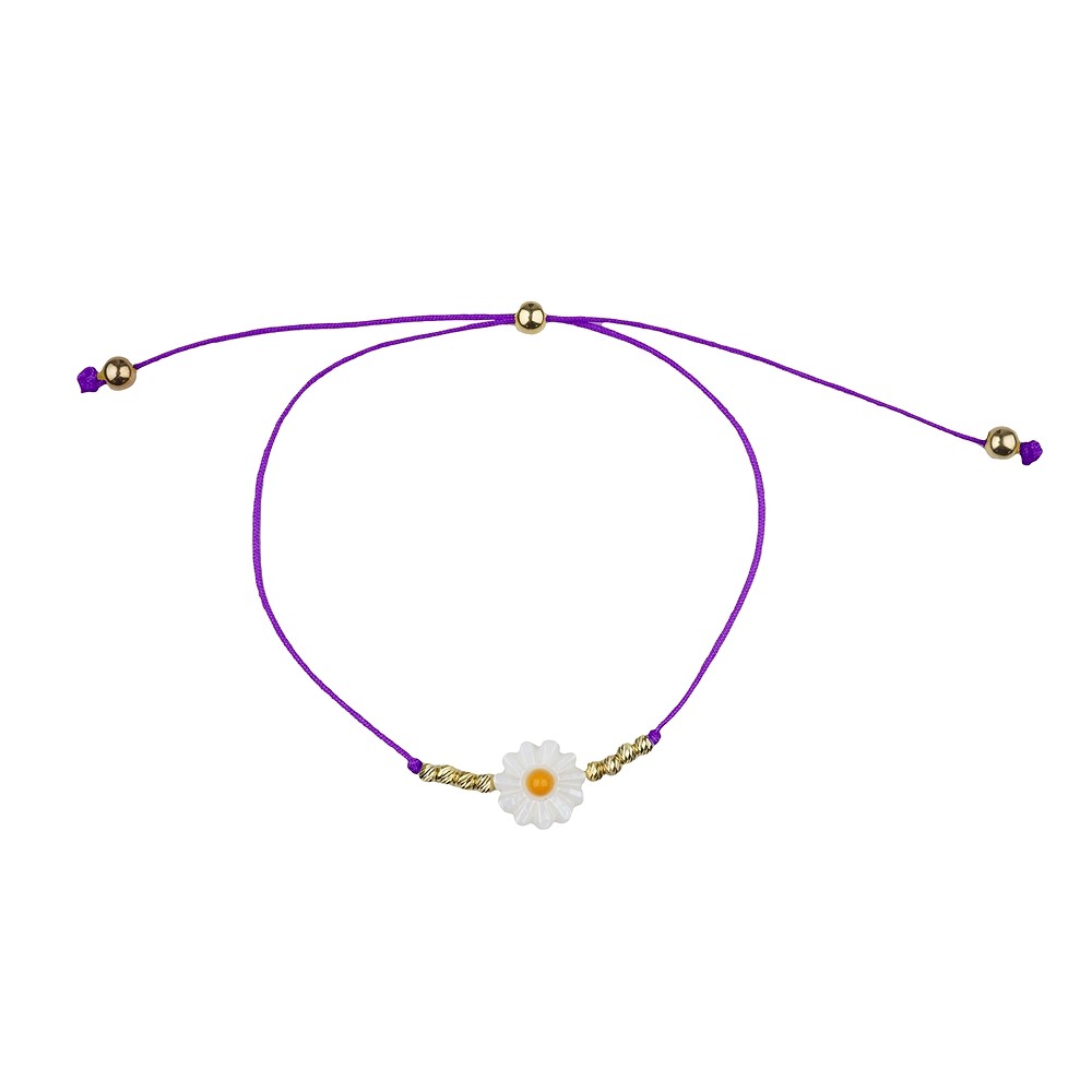 Nylon tape on spool, amethyst (0.6mm / 120m) | wholesaler gems & healing stones