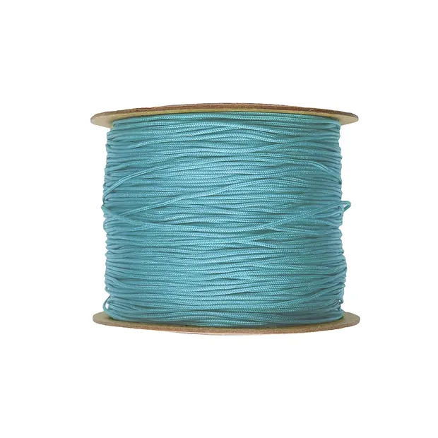 Nylonband auf Spule, türkis (0,6mm / 120m) | GH Edelsteine, Heilsteine & Schmuck