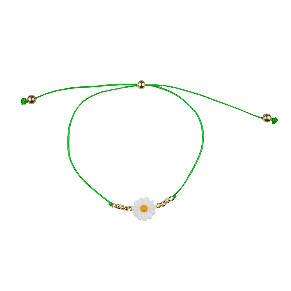 Nylon tape on spool, green (0.6mm / 120m) | wholesaler gems & healing stones