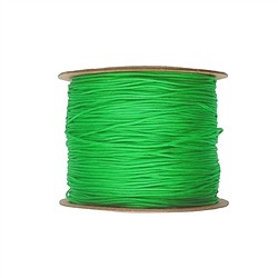1943006015 Nylon tape on spool, green (0.6mm / 120m) | wholesaler gems & healing stones