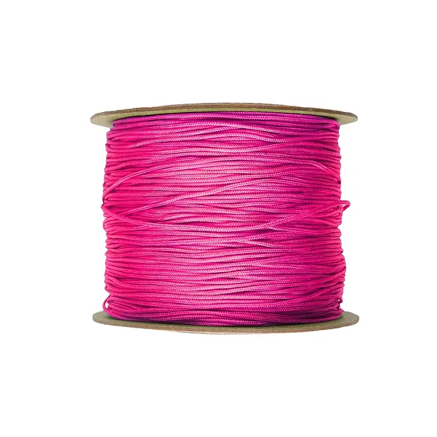 Nylonband auf Spule, pink (0,6mm / 120m) | GH Edelsteine, Heilsteine & Schmuck