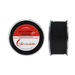 1943015019 Nylon tape braided on spool, black (1.5mm / 15m) | Marco Schreier