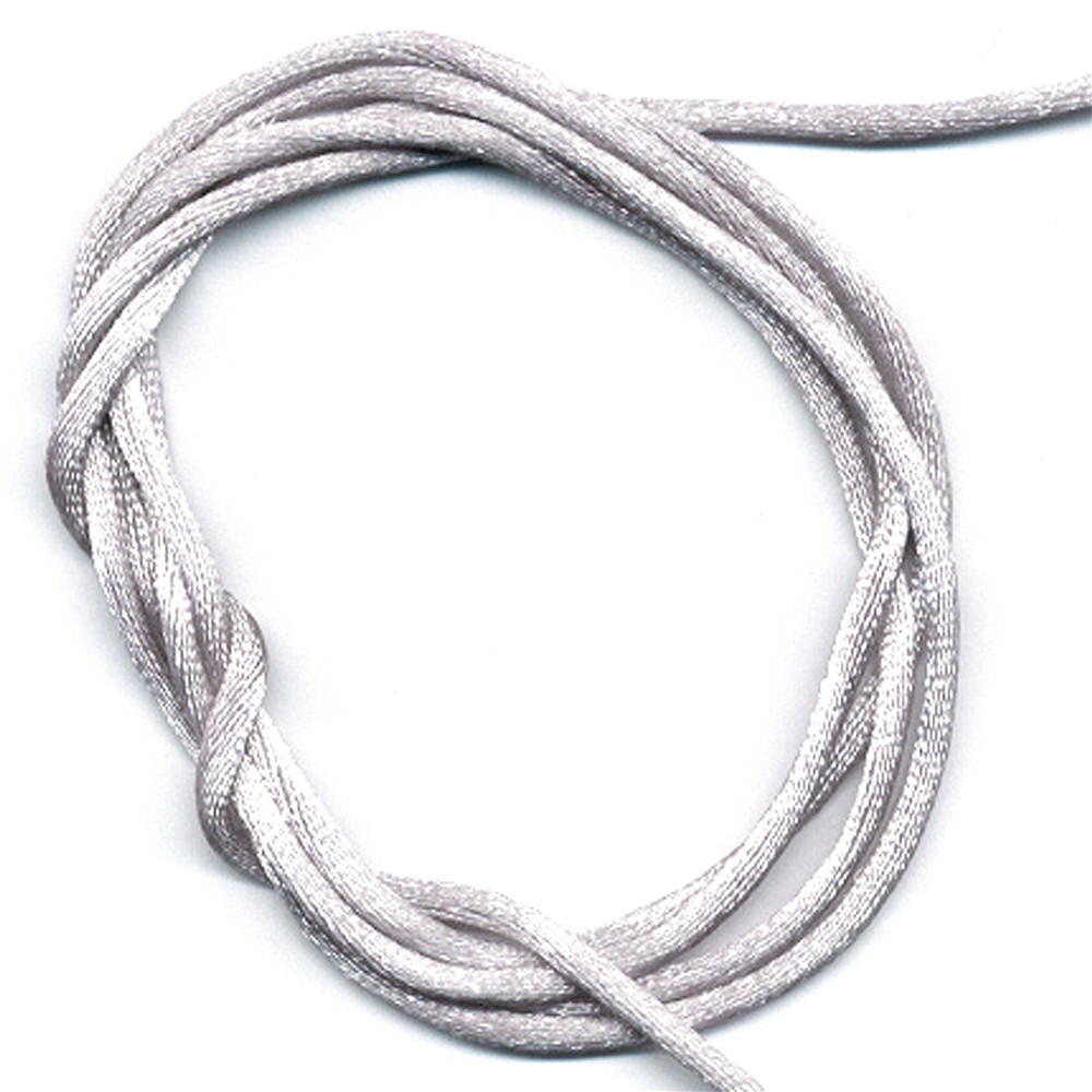 Cinturino in nylon argento, lunghezza 100m  | grossista gemme e pietre curative