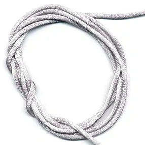 Nylonband silber, Länge 100m  | Großhändler Edelsteine, Heilsteine & Schmuck
