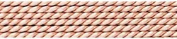 1951200202 Synthetic beading silk + pre-threading needle, light pink, 0.45mm/2m | Marco Schreier