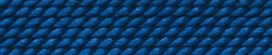 1951200210 Soie perlée synthétique + aiguille pour enfiler, bleu foncé, 0,45mm/2m | Marco Schreier